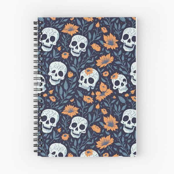 Item preview, Vintage Halloween Flower and Skull designed and sold by ngness.