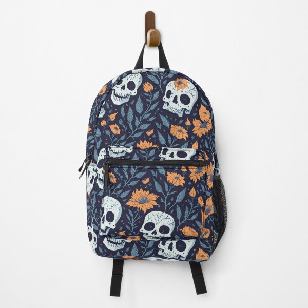 Item preview, Vintage Halloween Flower and Skull designed and sold by ngness.