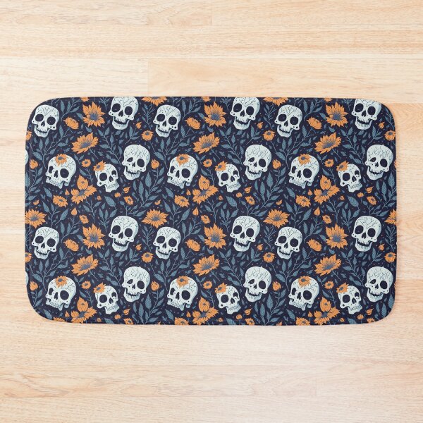Item preview, Vintage Halloween Flower and Skull designed and sold by ngness.