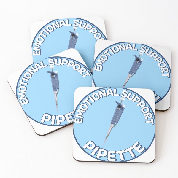 Item preview, Emotional Support Pipette - Blue designed and sold by briellemartens.