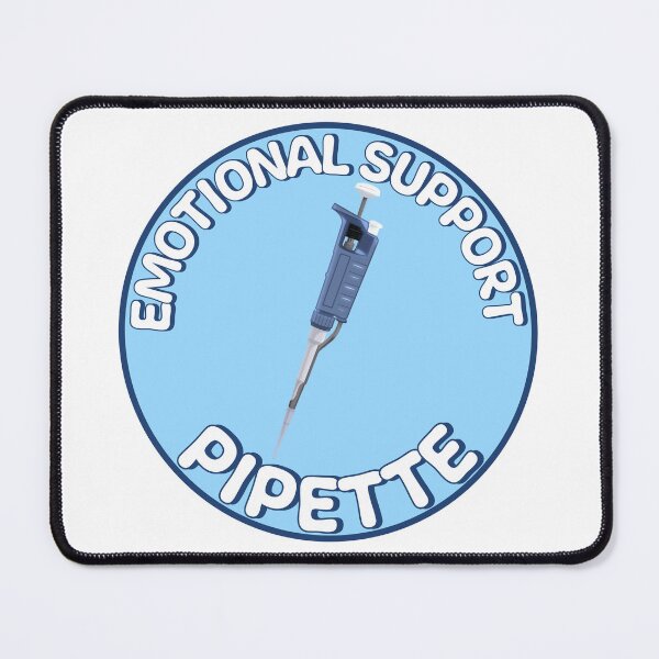 Item preview, Emotional Support Pipette - Blue designed and sold by briellemartens.