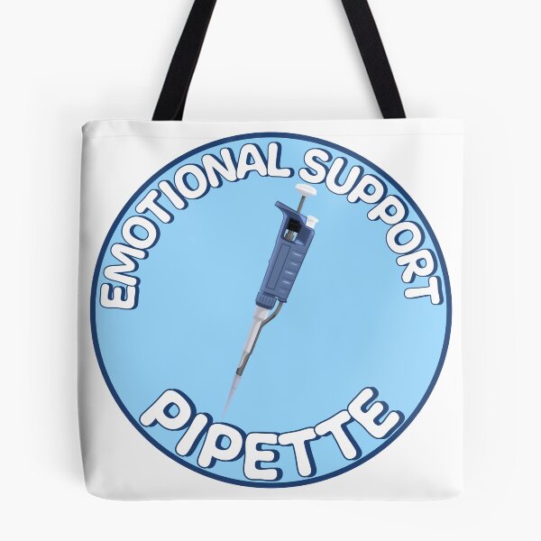 Item preview, Emotional Support Pipette - Blue designed and sold by briellemartens.