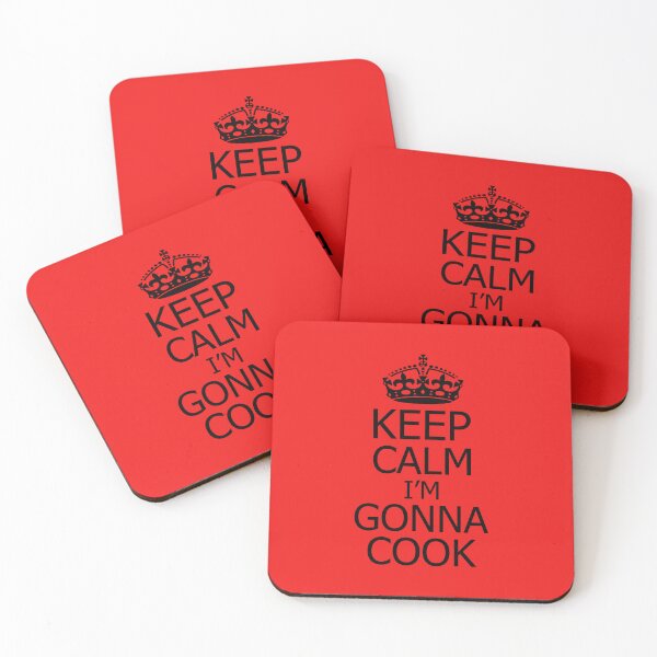 Item preview, Keep Calm I'm Gonna Cook. Funny Cooking Quote. Kitchen Quote designed and sold by DesignHouse07.