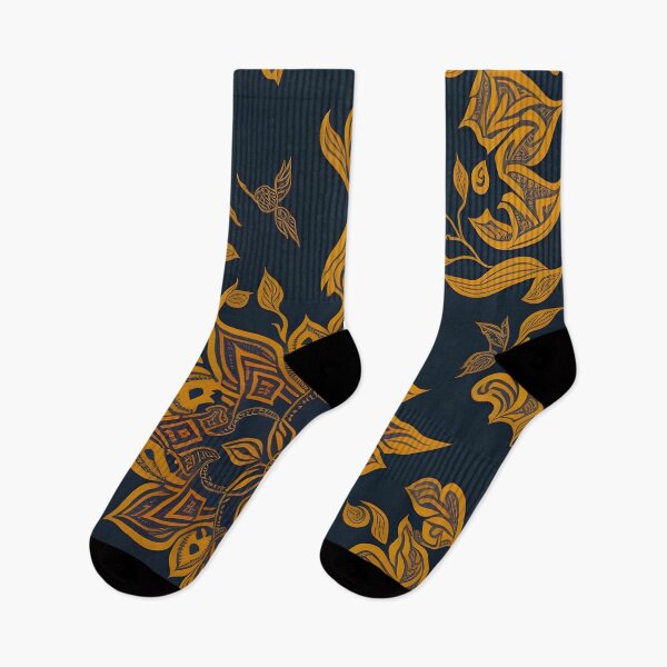 Item preview, Kanok pattern, ancient Thai pattern Art Print Background pattern designed and sold by Lukchaysonkon.