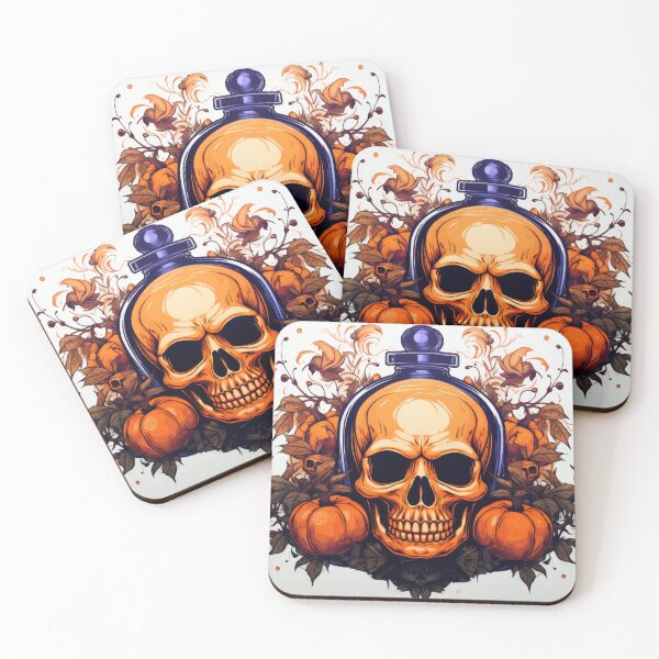 Item preview, Halloween - Preserved Carved Pumpkin Skull designed and sold by DigitlEmporium.