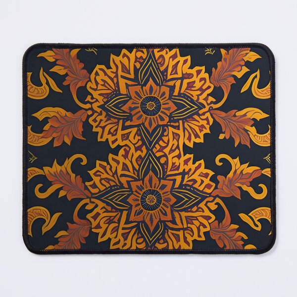 Item preview, Kanok pattern, ancient Thai pattern Art Print Background pattern designed and sold by Lukchaysonkon.