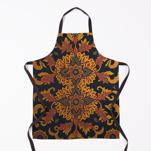 Item preview, Kanok pattern, ancient Thai pattern Art Print Background pattern designed and sold by Lukchaysonkon.
