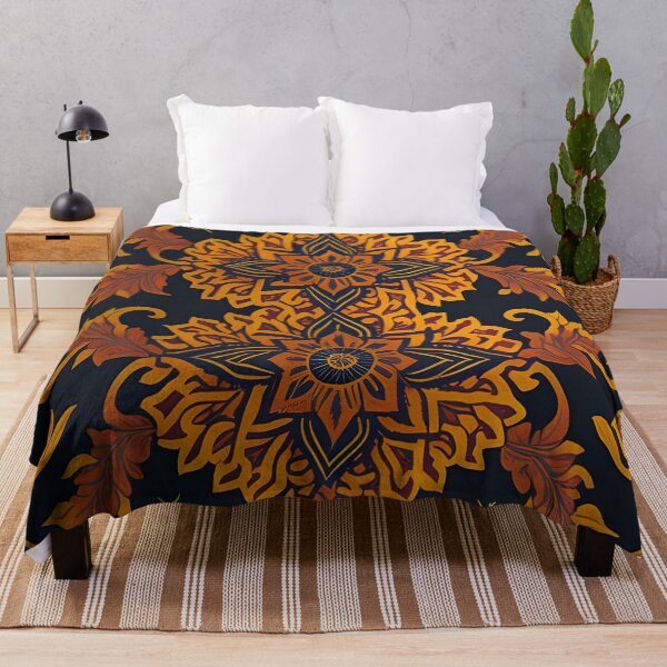 Item preview, Kanok pattern, ancient Thai pattern Art Print Background pattern designed and sold by Lukchaysonkon.