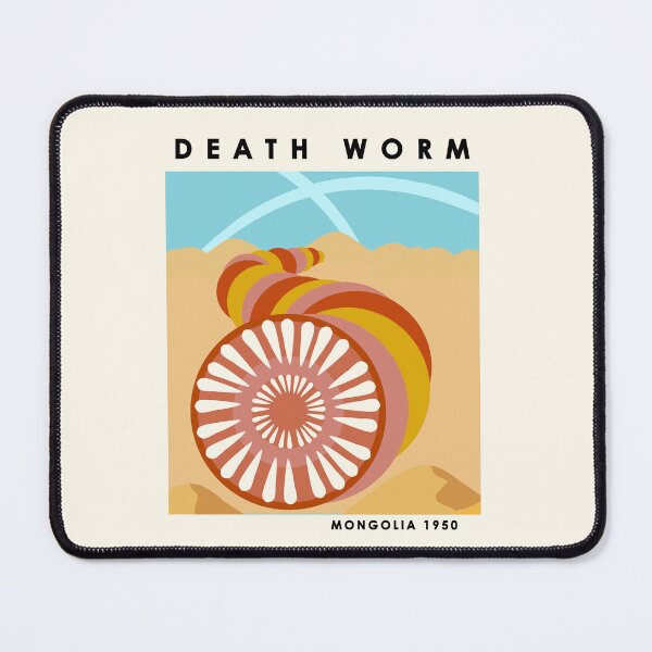 Item preview, Mongolian Death Worm - Mid-Century Modern designed and sold by Chaosauce.