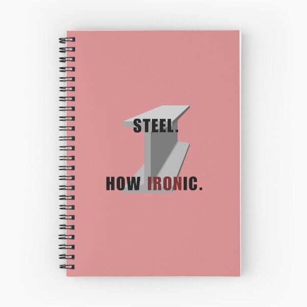 Item preview, Steel. How Ironic. designed and sold by AI-Ts.