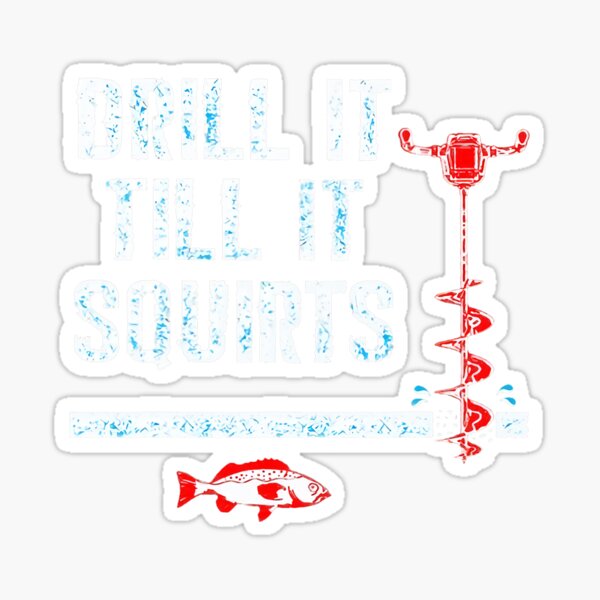 Funny Ice Fishing Stickers for Sale, Free US Shipping