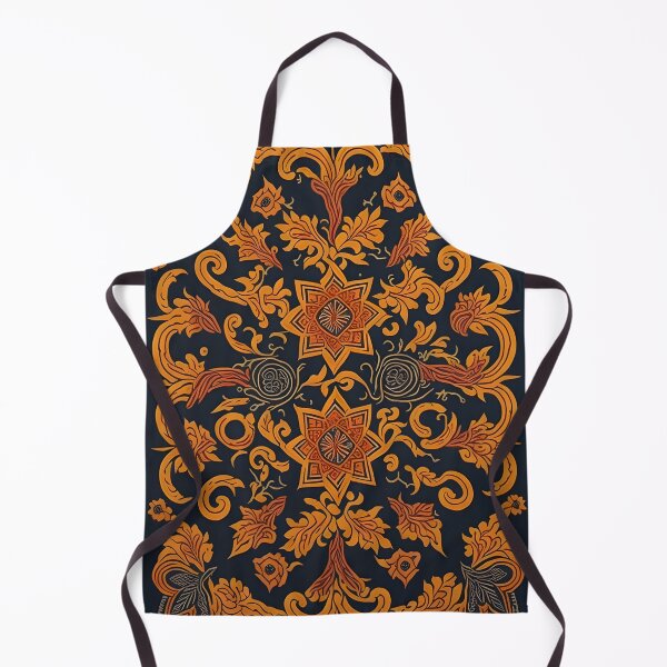 Item preview, Kanok pattern, ancient Thai pattern Art Print Background pattern designed and sold by Lukchaysonkon.