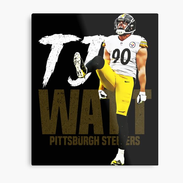 T. J. Watt Pittsburgh Steelers Jersey GOAT - Tjwatt - Posters and Art  Prints