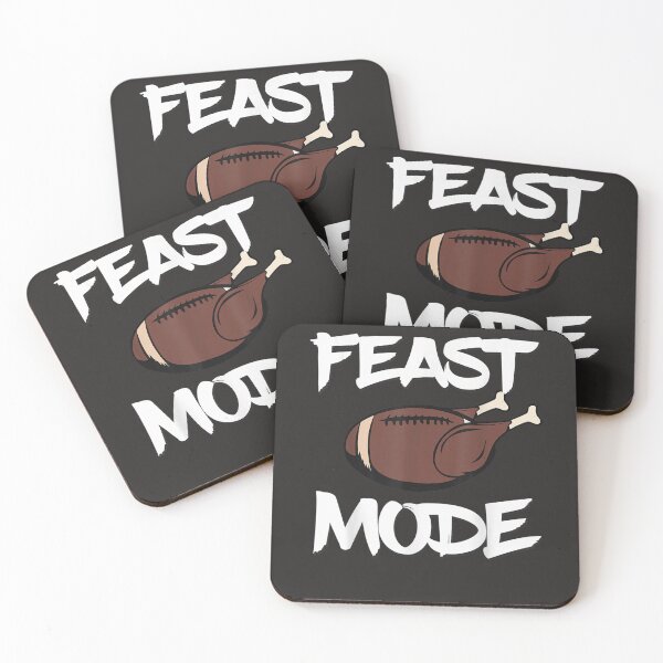 Item preview, Feast Mode Football Ball Turkey Thanksgiving Day designed and sold by William Parker.