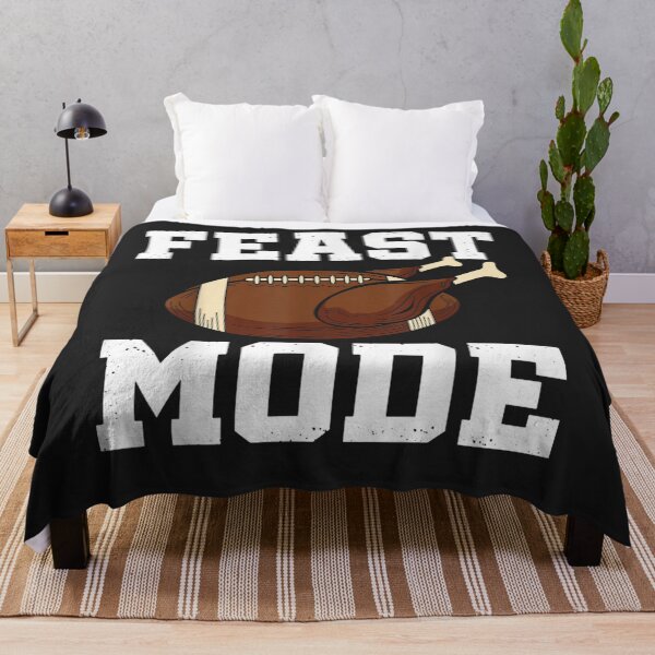 Item preview, Feast Mode Football Turkey Funny Thanksgiving Gift designed and sold by William Parker.