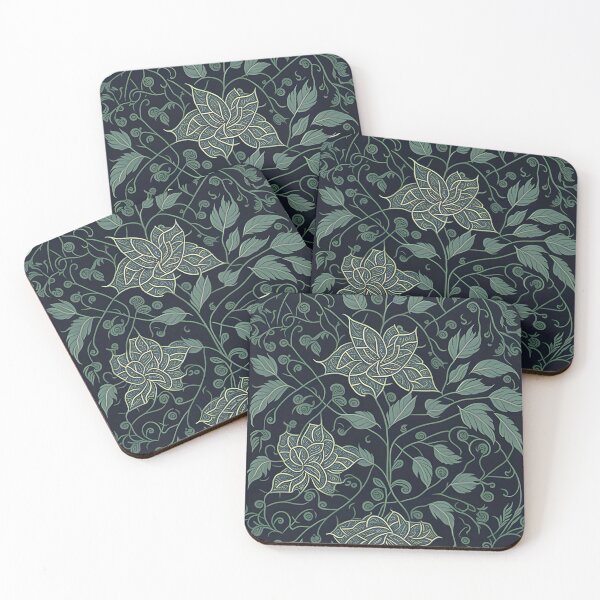 Item preview, Kanok pattern, ancient Thai pattern Art Print Background pattern designed and sold by Lukchaysonkon.