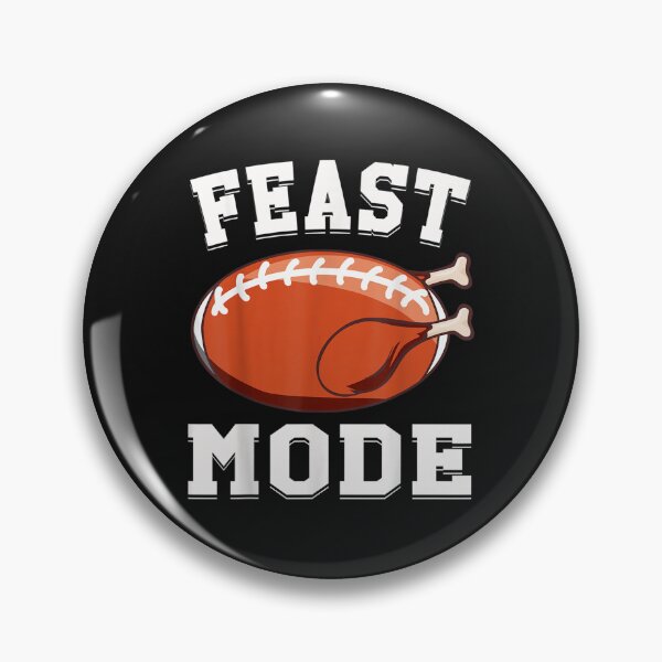 Item preview, Feast Mode Football Turkey Funny Thanksgiving Gifts Men Boys designed and sold by William Parker.