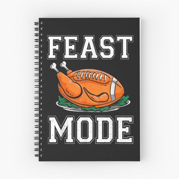 Item preview, Feast Mode Football Turkey Funny Thanksgiving Turkey Day designed and sold by William Parker.