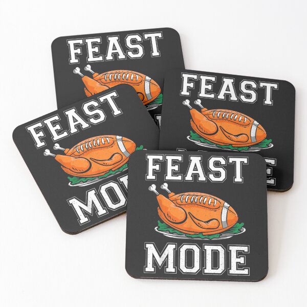 Item preview, Feast Mode Football Turkey Funny Thanksgiving Turkey Day designed and sold by William Parker.