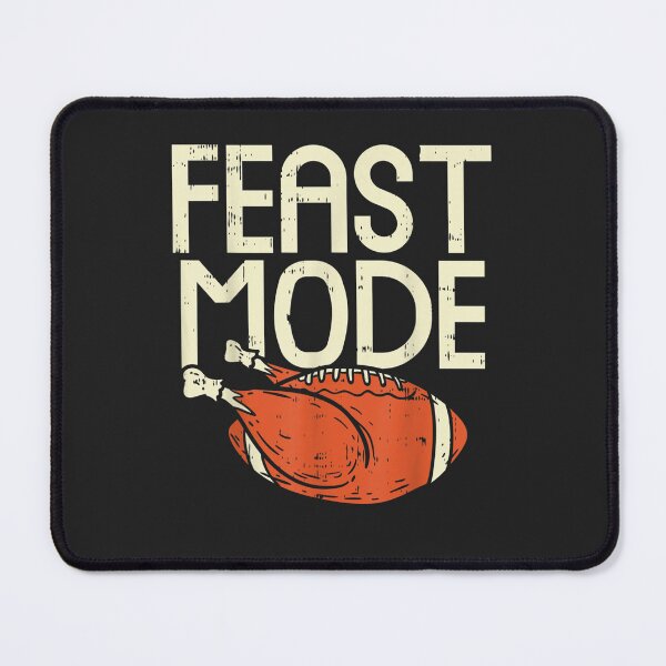 Item preview, Feast Mode Funny Thanksgiving Football Turkey Player Gift designed and sold by William Parker.