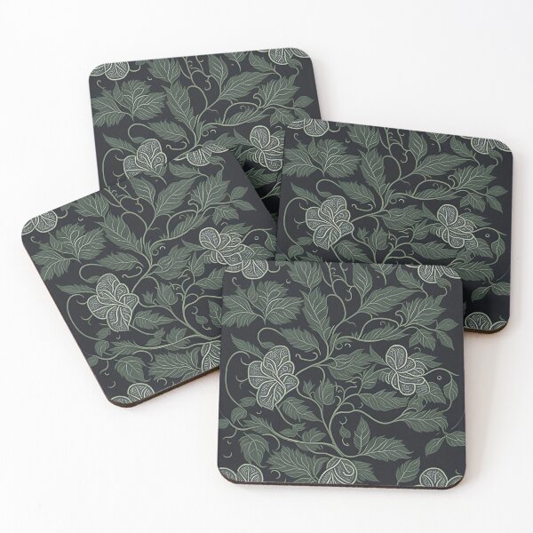 Item preview, Kanok pattern, ancient Thai pattern Art Print Background pattern designed and sold by Lukchaysonkon.