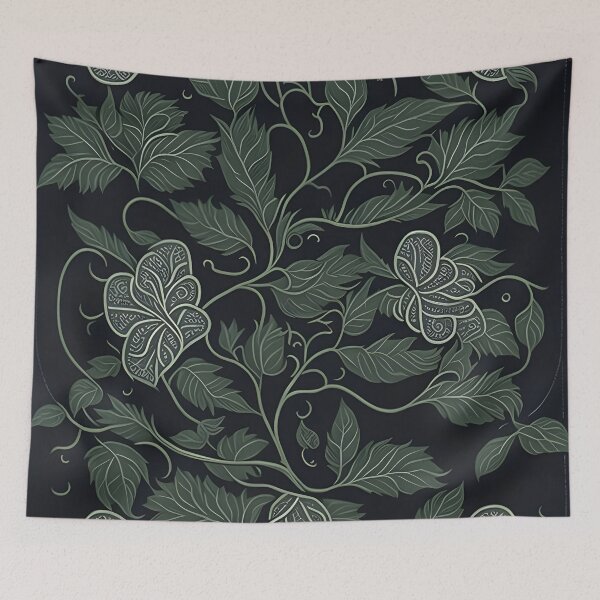 Item preview, Kanok pattern, ancient Thai pattern Art Print Background pattern designed and sold by Lukchaysonkon.