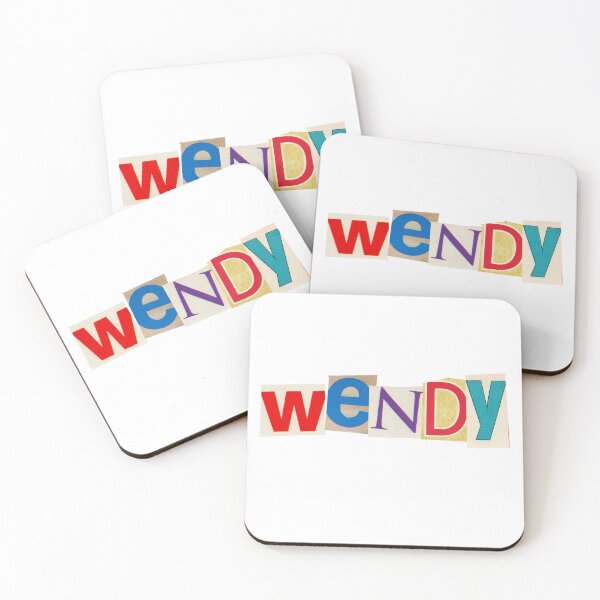 Item preview, Wendy logo goods designed and sold by KPOP-4-U.