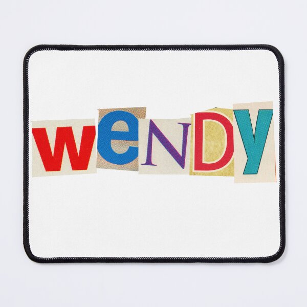 Item preview, Wendy logo goods designed and sold by KPOP-4-U.