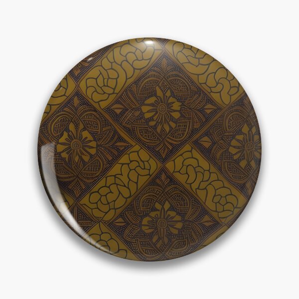 Item preview, Kanok pattern, ancient Thai pattern Art Print Background pattern designed and sold by Lukchaysonkon.