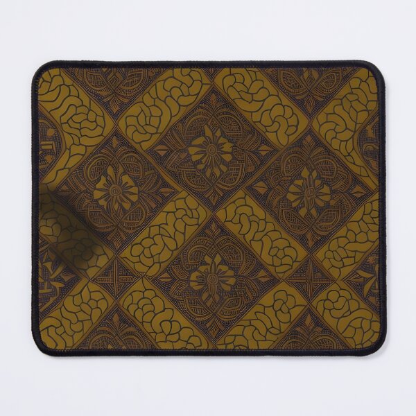 Item preview, Kanok pattern, ancient Thai pattern Art Print Background pattern designed and sold by Lukchaysonkon.