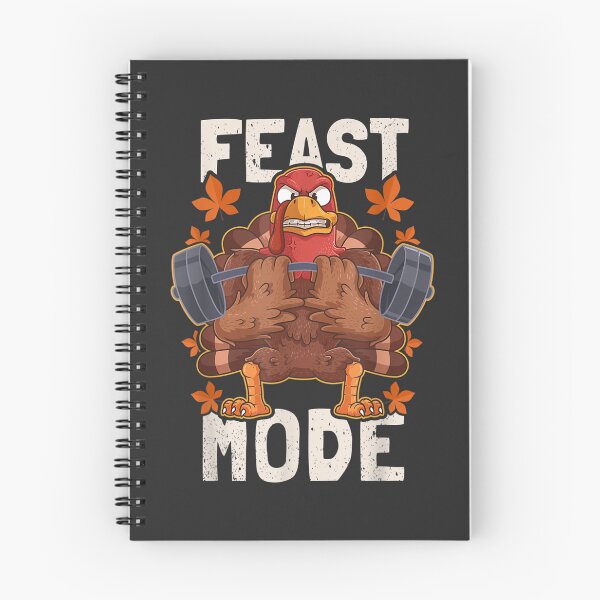 Item preview, Feast Mode Weightlifting Turkey Day Thanksgiving Christmas designed and sold by William Parker.