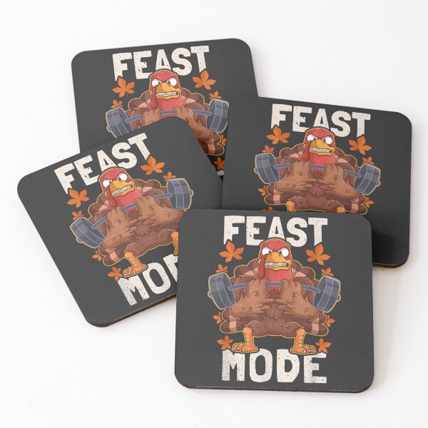 Item preview, Feast Mode Weightlifting Turkey Day Thanksgiving Christmas designed and sold by William Parker.