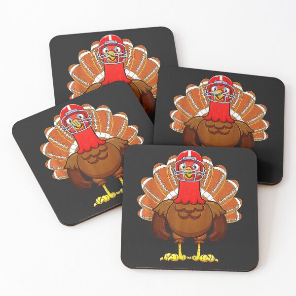 Item preview, Football Gobble Player Turkey Thankful Thanksgiving  designed and sold by William Parker.