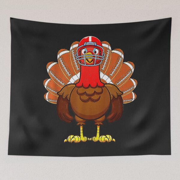 Item preview, Football Gobble Player Turkey Thankful Thanksgiving  designed and sold by William Parker.