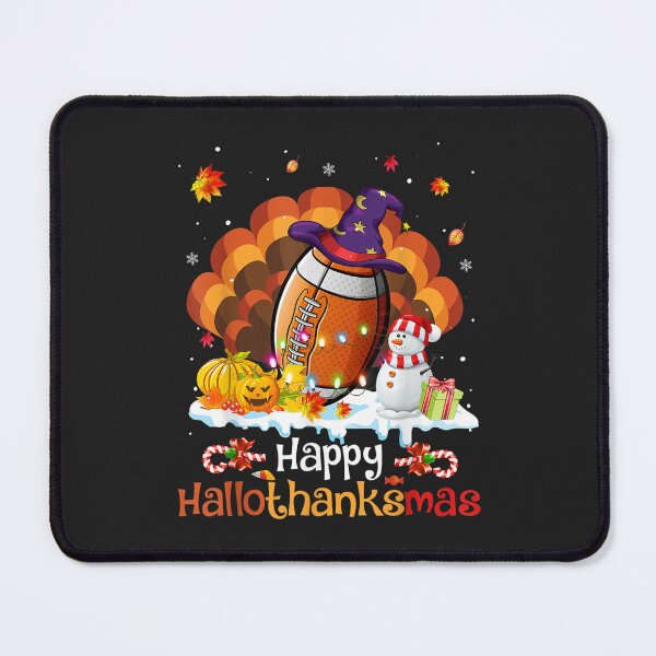 Item preview, Football Halloween Christmas Thanksgiving Hallothanksmas designed and sold by William Parker.