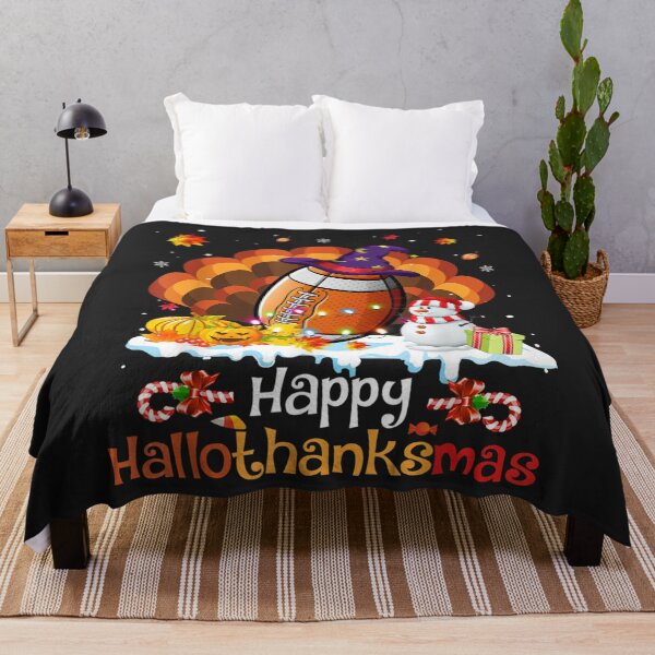 Item preview, Football Halloween Christmas Thanksgiving Hallothanksmas designed and sold by William Parker.