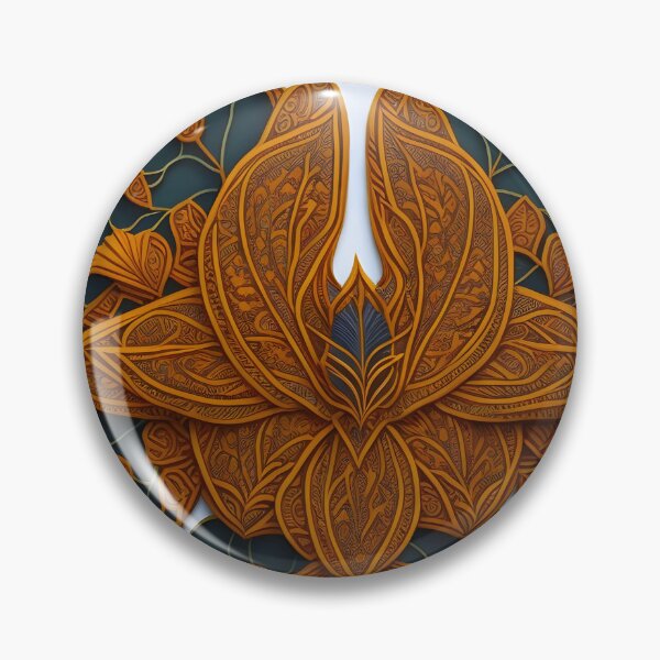 Item preview, Kanok pattern, ancient Thai pattern Art Print Background pattern designed and sold by Lukchaysonkon.