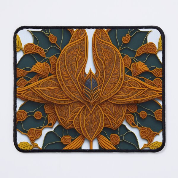 Item preview, Kanok pattern, ancient Thai pattern Art Print Background pattern designed and sold by Lukchaysonkon.