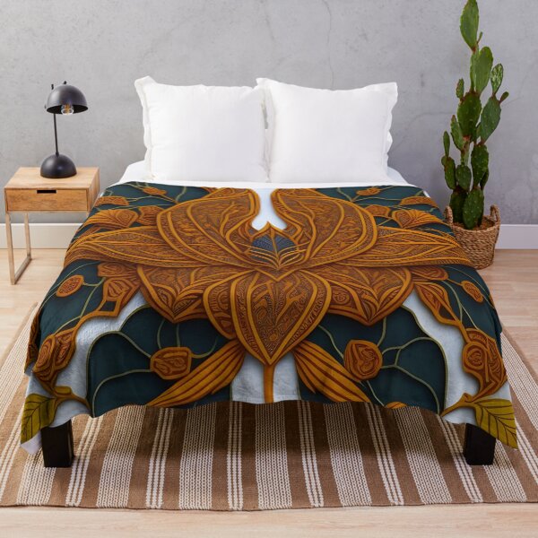 Item preview, Kanok pattern, ancient Thai pattern Art Print Background pattern designed and sold by Lukchaysonkon.