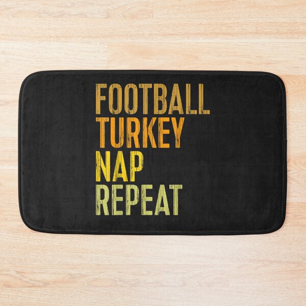 Item preview, Football Turkey Nap Repeat T-Shirt Thanksgiving Day designed and sold by William Parker.