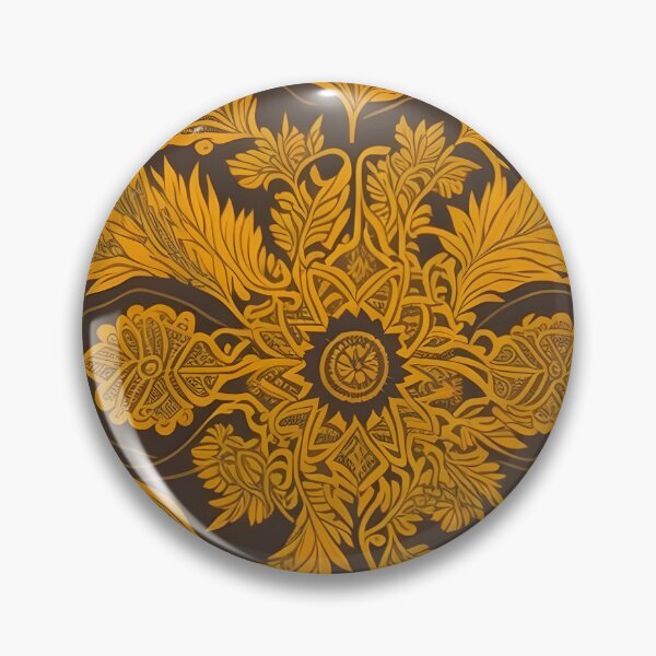 Item preview, Kanok pattern, ancient Thai pattern Art Print Background pattern designed and sold by Lukchaysonkon.