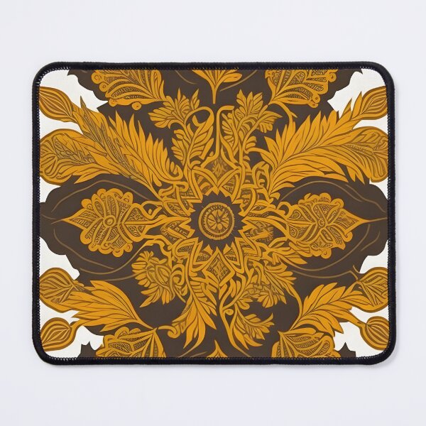 Item preview, Kanok pattern, ancient Thai pattern Art Print Background pattern designed and sold by Lukchaysonkon.