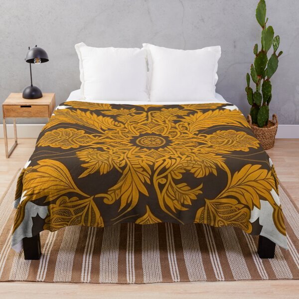 Item preview, Kanok pattern, ancient Thai pattern Art Print Background pattern designed and sold by Lukchaysonkon.