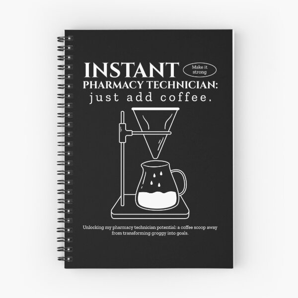 Item preview, Instant Pharmacy Technician, Coffee, Caffeine designed and sold by PharmDLight.