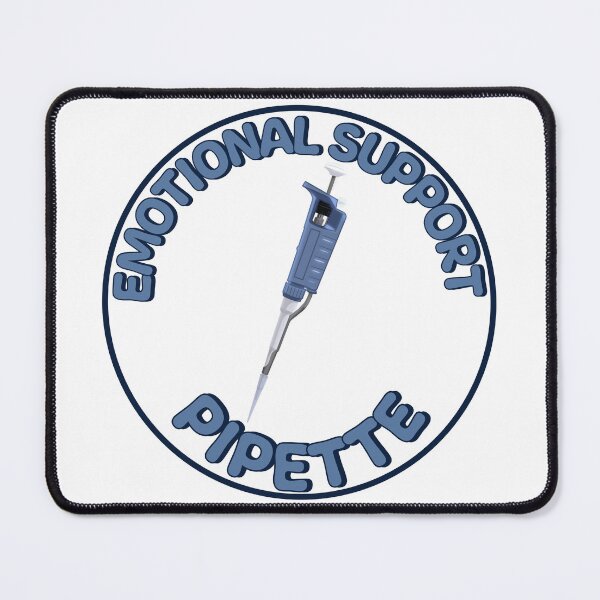 Item preview, Emotional Support Pipette - White designed and sold by briellemartens.