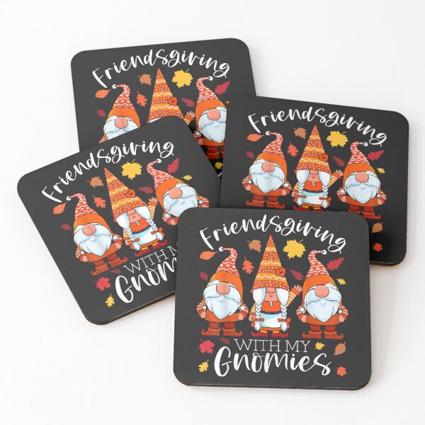 Item preview, Friendsgiving With My Gnomies Thanksgiving Three Gnomes Gift designed and sold by William Parker.