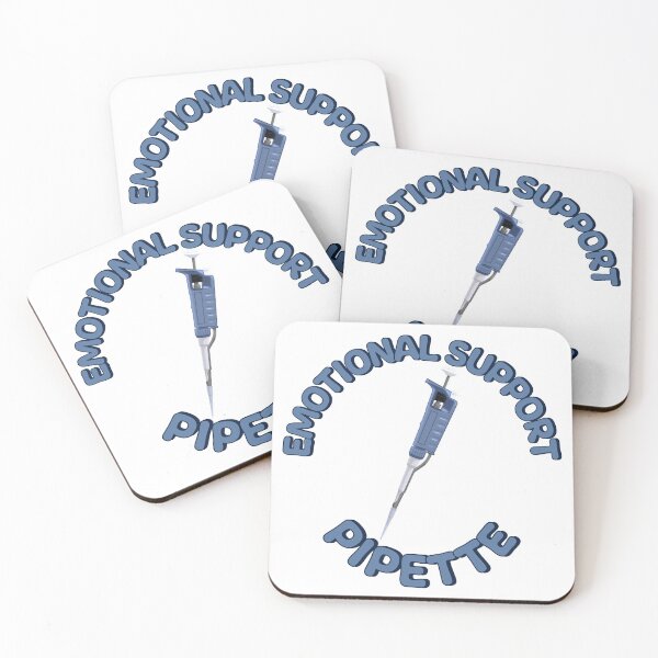 Item preview, Emotional Support Pipette - Transparent designed and sold by briellemartens.