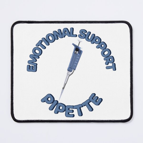 Item preview, Emotional Support Pipette - Transparent designed and sold by briellemartens.