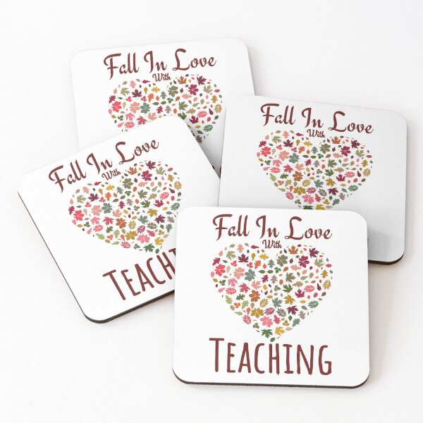 Item preview, Embrace Autumnal Teaching Passion - Fall in Love with Teaching, Thanksgiving Classroom Inspiration, Educator's Dedication designed and sold by Thevulcano.