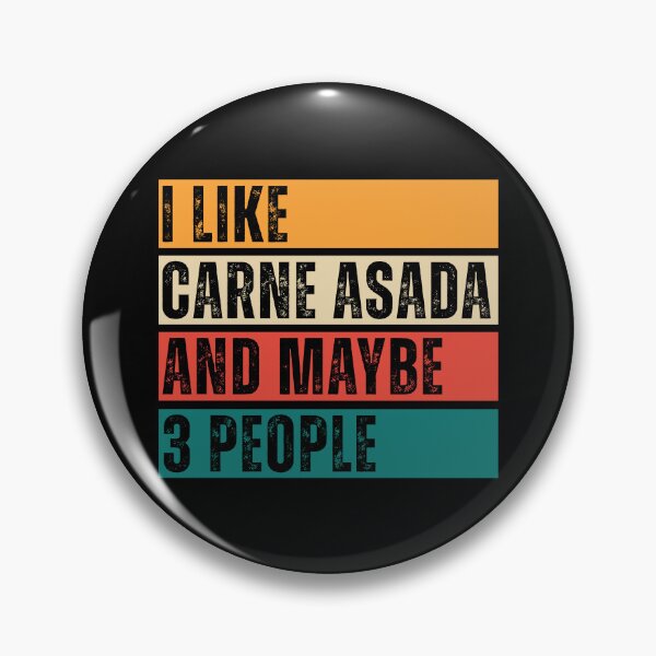 Item preview, Retro I Like Carne Asada designed and sold by kamrankhan.